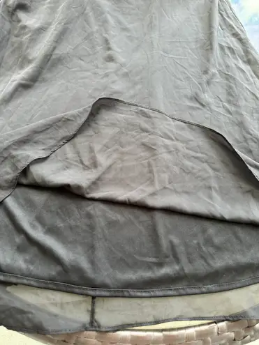 Cinderella Design One Shoulder Ruffle Evening Gown Prom Dress in Black - Size XL