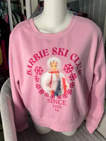 Barbie ski Club Crewneck Pink Size L