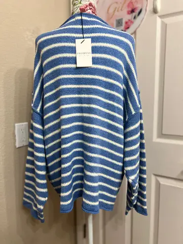 Prómesa Promesa striped hype Oversize Sweater size L