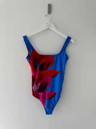 Farm Rio Watercolor Floral One Piece Swim M