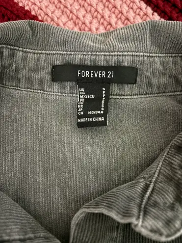 Forever 21 Cotton Corduroy Jacket