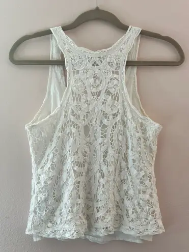 Hollister White Tank Top