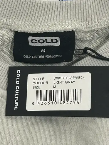 Cold Culture Light Grey Sweatshirt Gray Size M