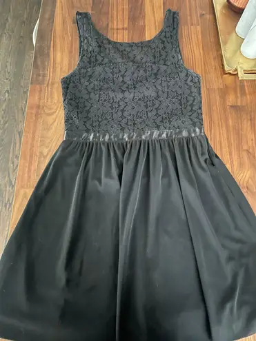 Nordstrom Black Lace Dress