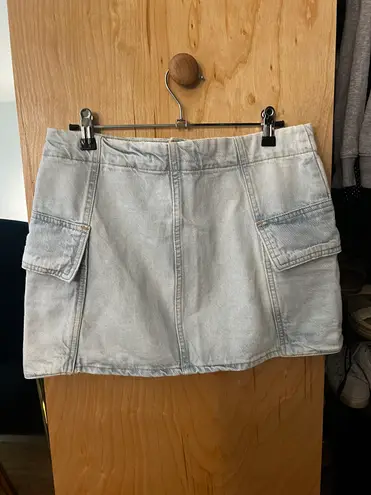 ZARA Jean Skirt