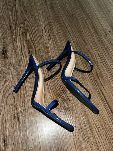 Elegant Navy Women's Heels Blue Size 8.5