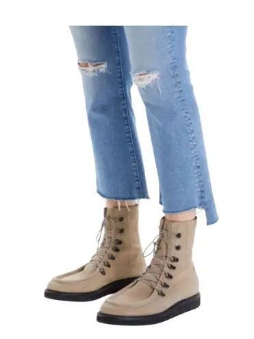 MOTHER The Insider Crop Step Fray Jeans – Thrilling Shots / Size 29 Blue