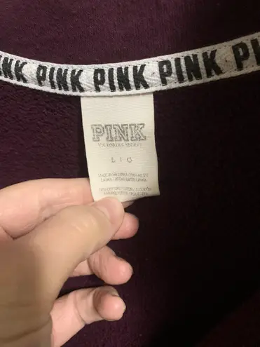 PINK - Victoria's Secret PINK Victoria’s Secret VS Pink Quarter Zip