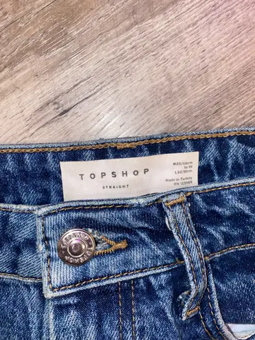 Top Shop Straight Leg Jeans