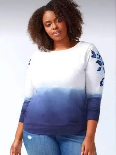 Lane Bryant ✨ Ombre Sz 14/16 Sweatshirt✨