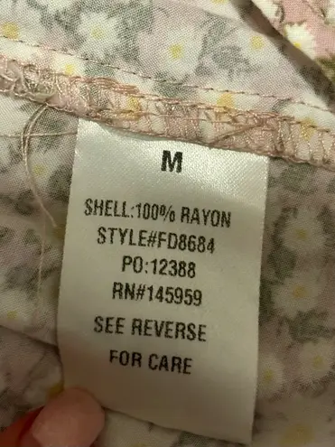 Dress Forum  LA Women’s Medium Baby Doll Floral Boho - EUC - Image 5