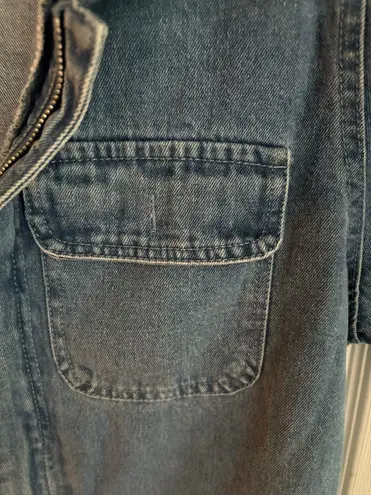 Denim summer romper Blue Size L