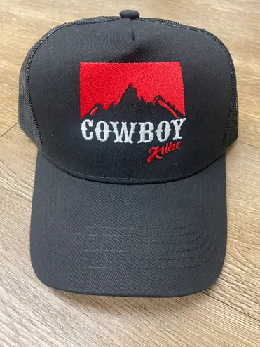 Cowboy Killer Trucker Hat Black