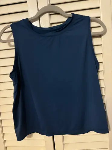 Muscle Tee Blue Size M