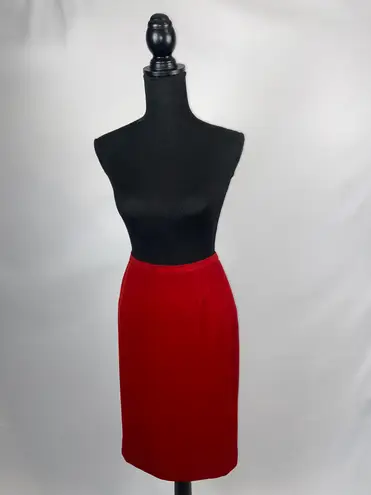 Anna Carol Vintage Skirt Red e Size 8