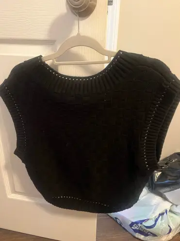 The Pants Store  black sweater - Image 2