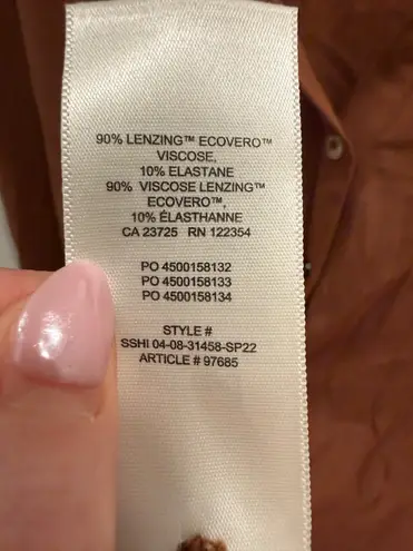 Wilfred Aritzia Pose Long Sleeve Dress - Size XS