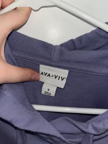 Ava & Viv  Purple Sweatshirt