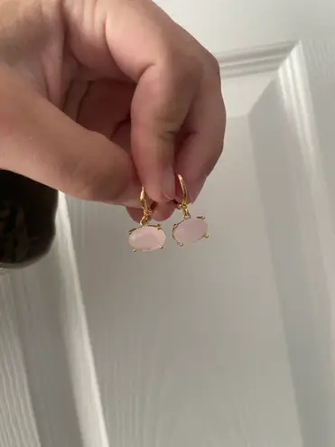 Pink Dangle Earrings