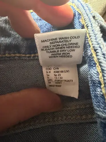 LOGO By Lori Goldstein NWT  Plus Boyfriend Jeans Size 32WT.  thumbnail 7