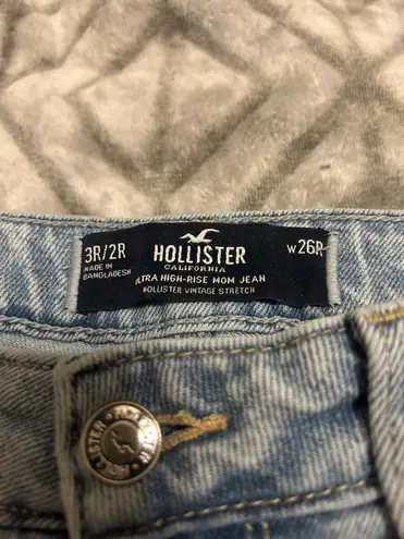 Hollister Distressed Mom Jeans