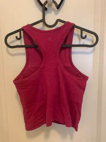 Lululemon Ebb to Street Cropped Racerback Tank Top