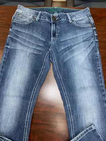 Wrangler Denim Booty Up Low Rise Limited  Boot Cut Jeans Size 9/10X30