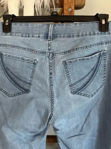 Riders By Lee size 16 denim Jean capris