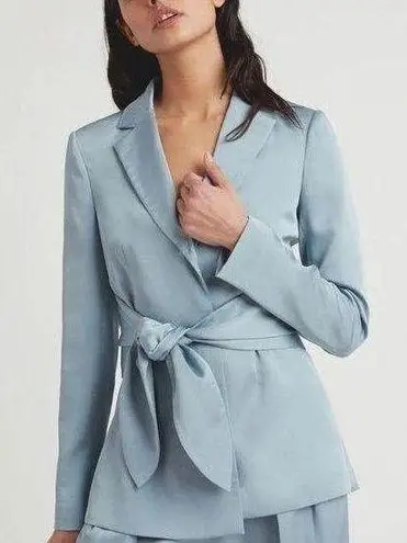 New Choosy light blue long sleeve Blazer. Size 6