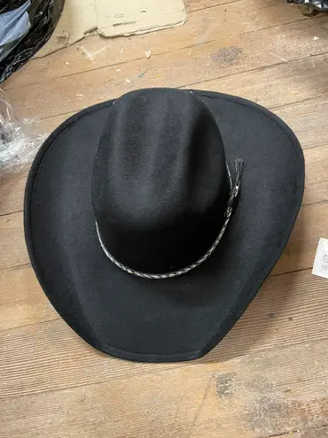 Western Cowgirl Hat Black