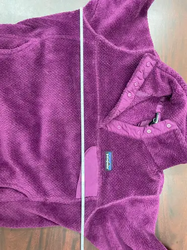 Patagonia Purple Polartec Fleece Re-Tool Snap-T Pullover Jacket Size Medium thumbnail 12