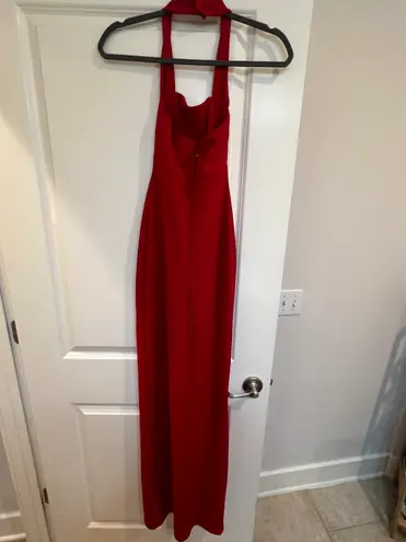 Nookie Red "Boulevard Gown" Maxi Dress size XS