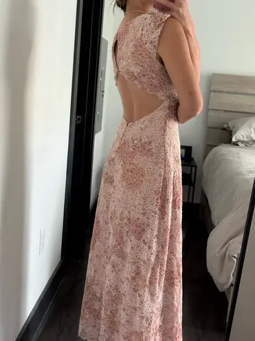 Free People  midi lace dress