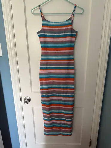 SheIn  midi dress multicolor