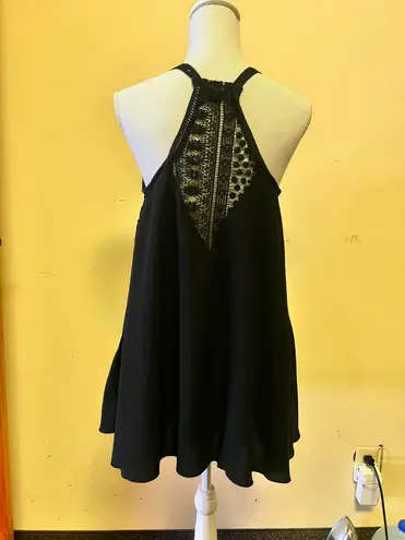 JOE & ELLE Women’s Black Babydoll Circle Dress Size Large Flowy