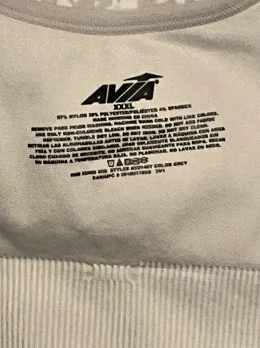 Avia Women’s Plus Low Support Seamless Scoop Neck Sports Bra