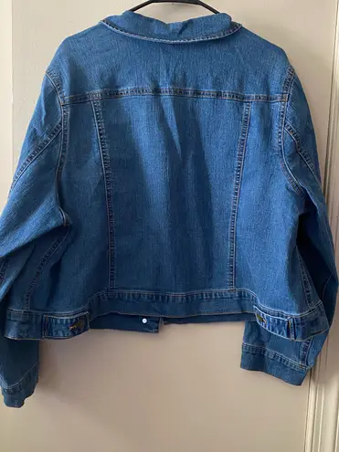 Woman Within Denim Jacket