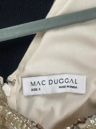 Mac Duggal SEQUIN EMBELLISHED ELEGANT SLEEVELESS EVENING GOWN