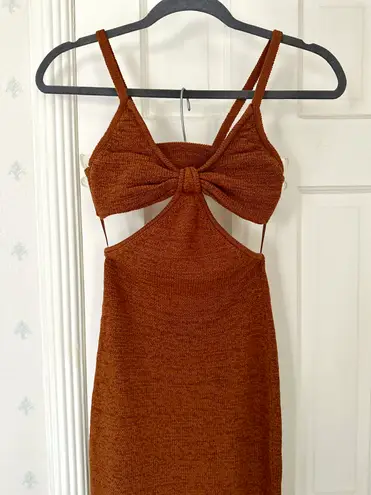 Cult Gaia Serita Dress in Amber (NWT)