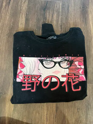 Fifth Sun Japanese Girl Sweatshirt 