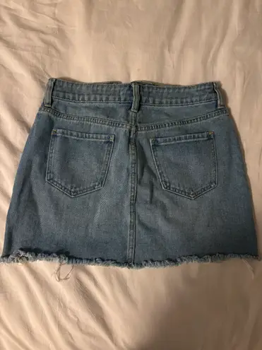 PacSun jean skirt