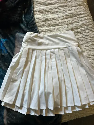 Forever 21 White Tennis Skirt 