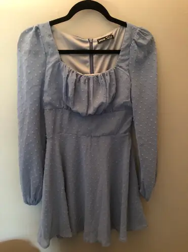 SheIn Swiss Dot Chiffon Dress