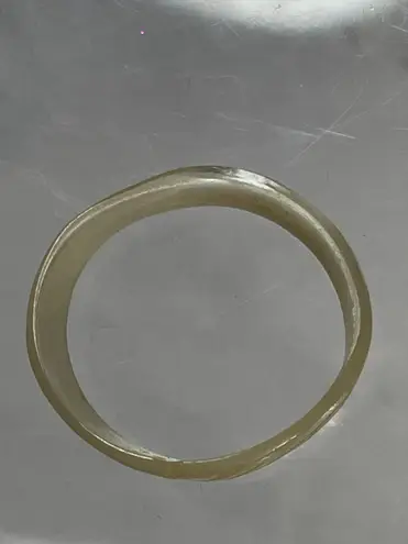 Solid Mother Of Pearl Ring White