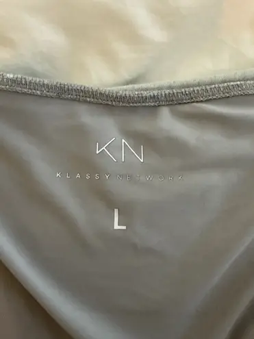 Klassy Network Off-The-Shoulder Ribbed Brami  long Sleeve - Image 3