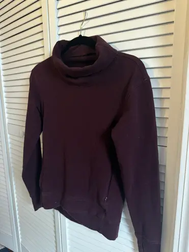 Lululemon Purple Turtleneck Pullover