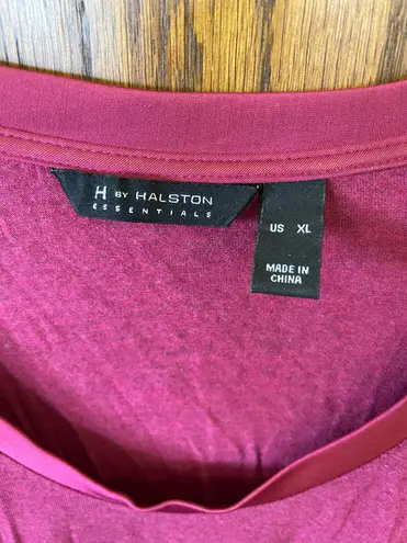 H by Halston Essentials 3/4 Sleeve U-Neck T-shirt A293993 QVC XL