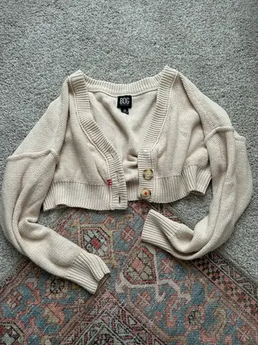 Urban Outfitters , BDG cream cropped cardigan