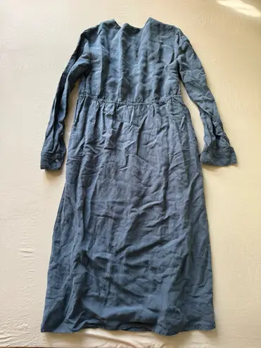 James Perse Empire Seam Open Front Dress