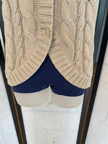 American Eagle Hooded Knit Sleeveless Sweater Vest